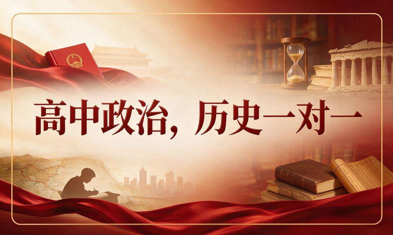 高中政治，历史一对一